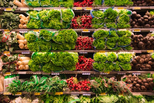 Root vegetables stored in a cool cellar